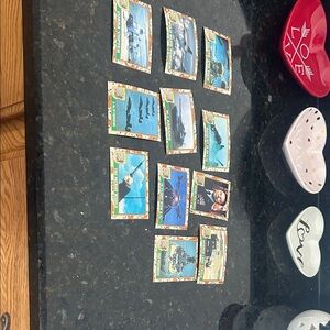 Vintage 1991 first series gulf war Trading Cards set of 11